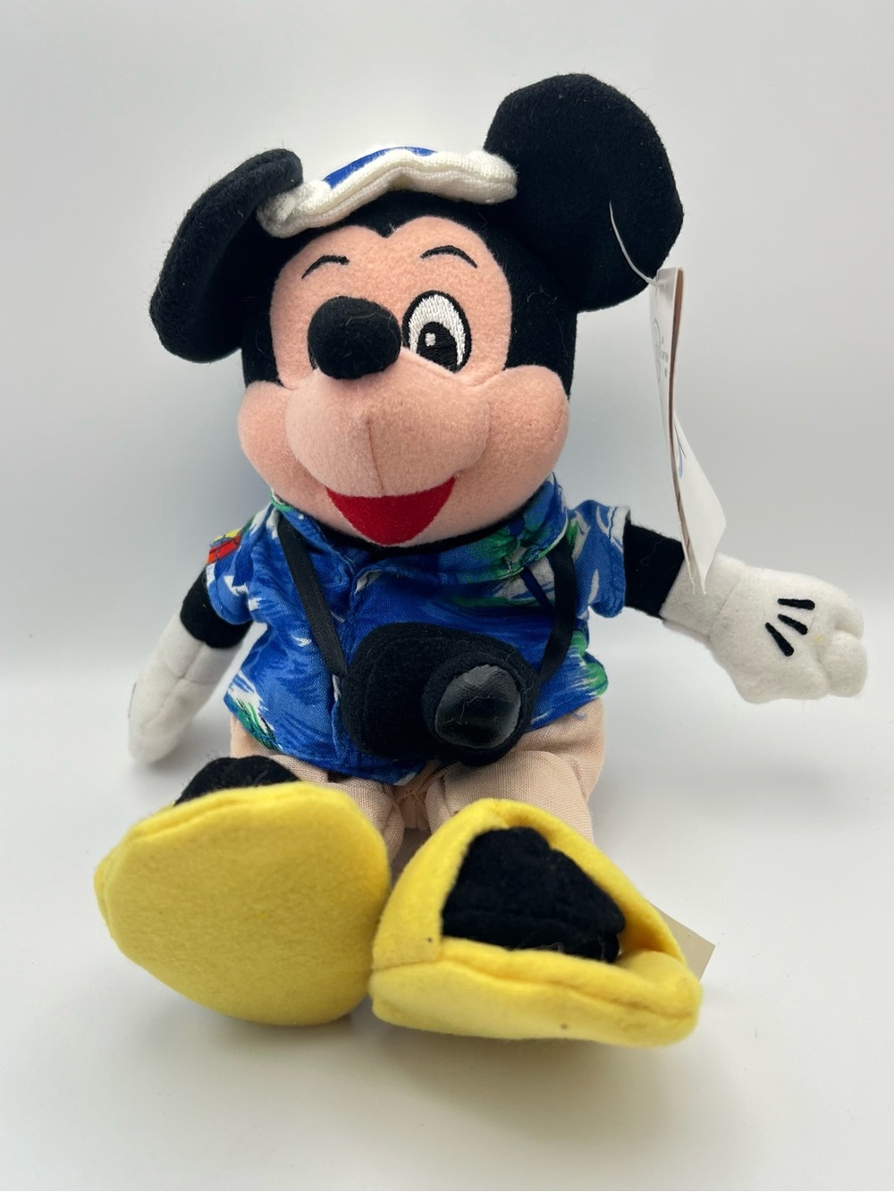 Disney Store Fantasia Mickey Mouse 8 inch Bean Bag Plush Wizard Mickey